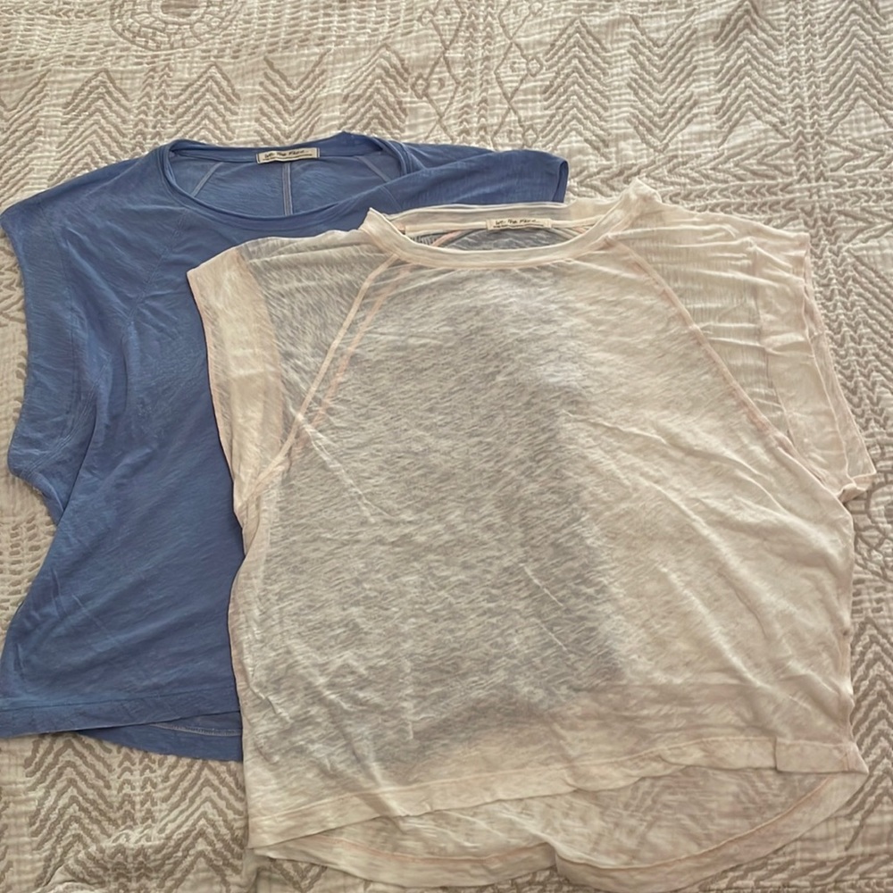 We the Free Halo Shirt - Lot of 2, size extra small (these are oversize fitting)